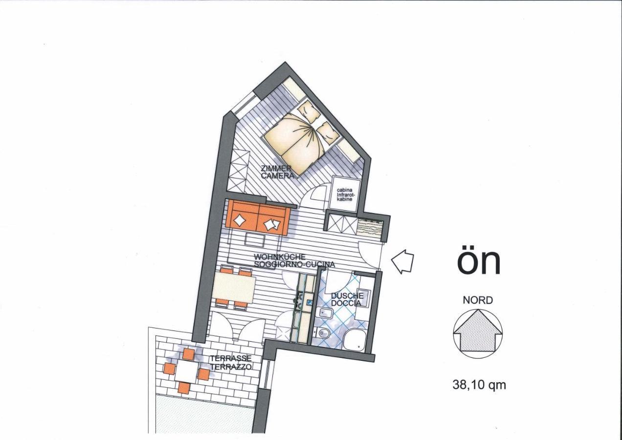 Apartment Oen Residence Bun Ste 圣维吉利奥 外观 照片